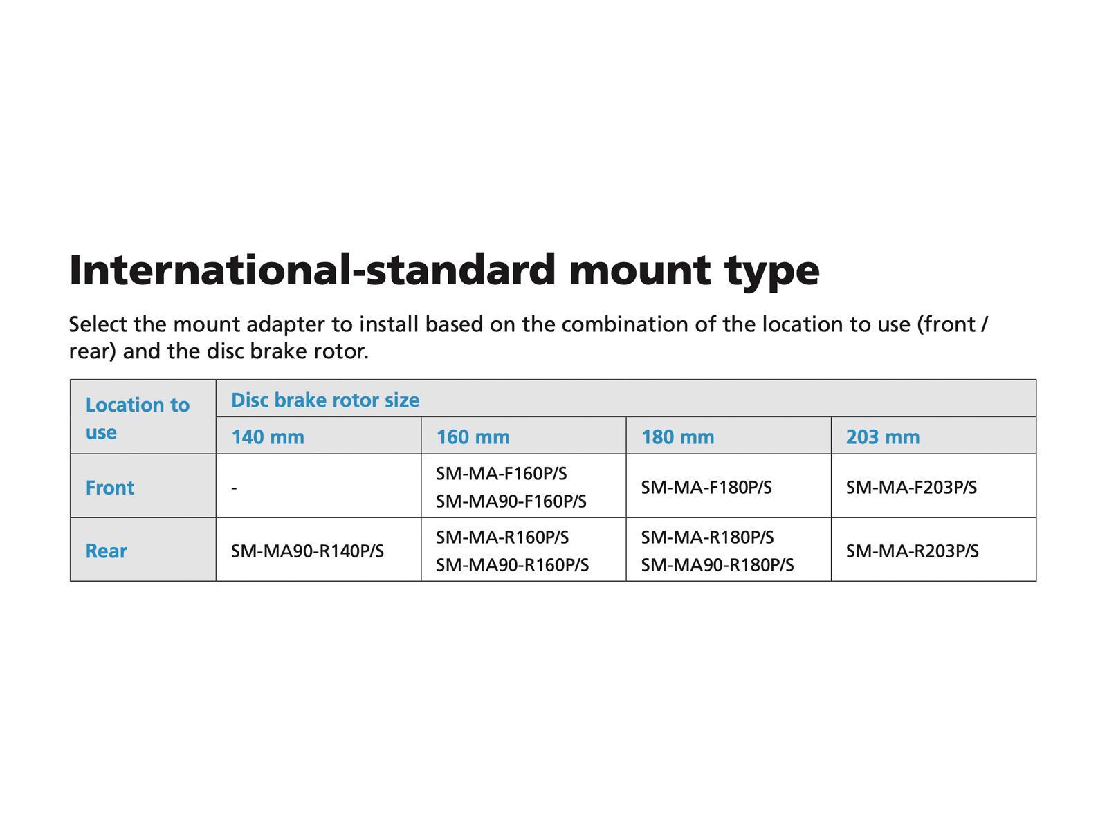 Shimano XTR Scheibenbremsadapter - vorne / 160 mm / PM auf IS - Bild 2