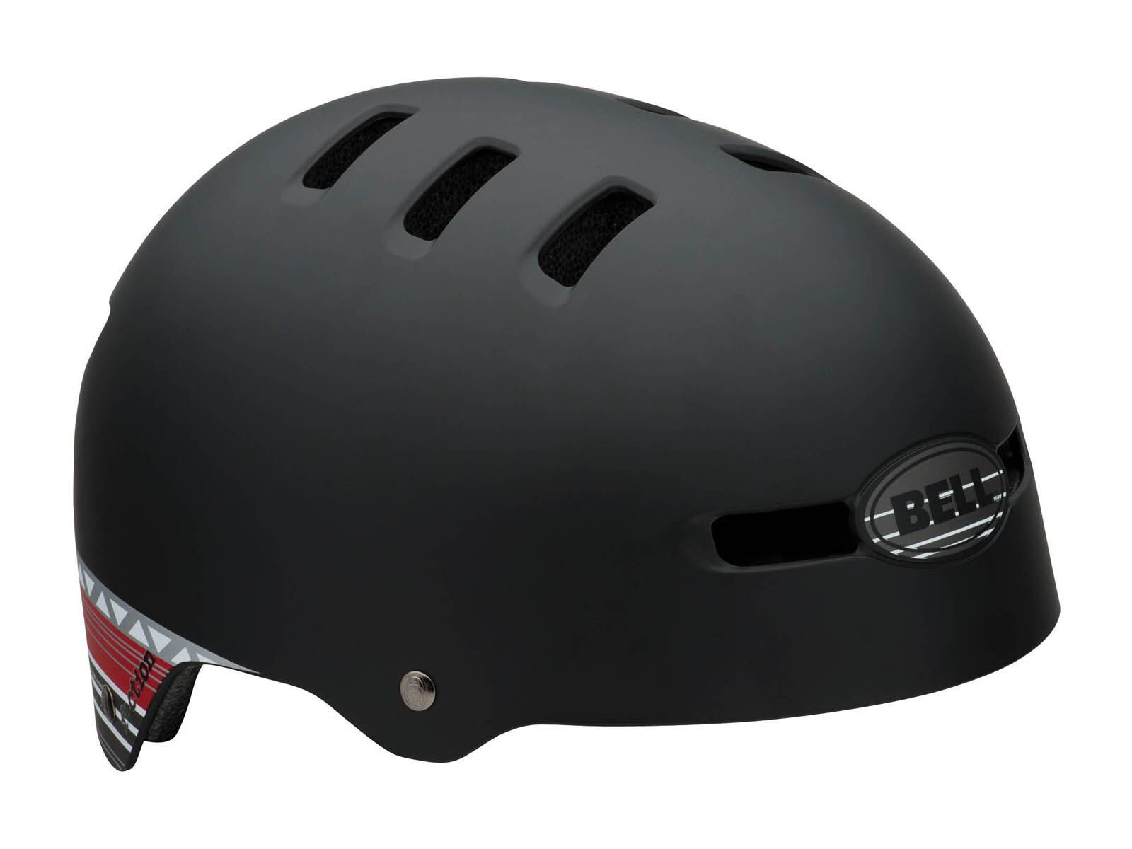 Bell Faction, mat black paul frank stripes - Bild 1