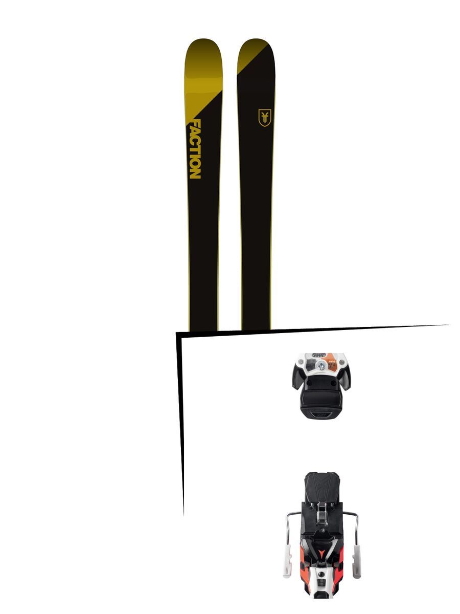 Set: Faction Candide 2.0 2018 + Atomic Warden MNC 13 white/black/orange - Bild 1