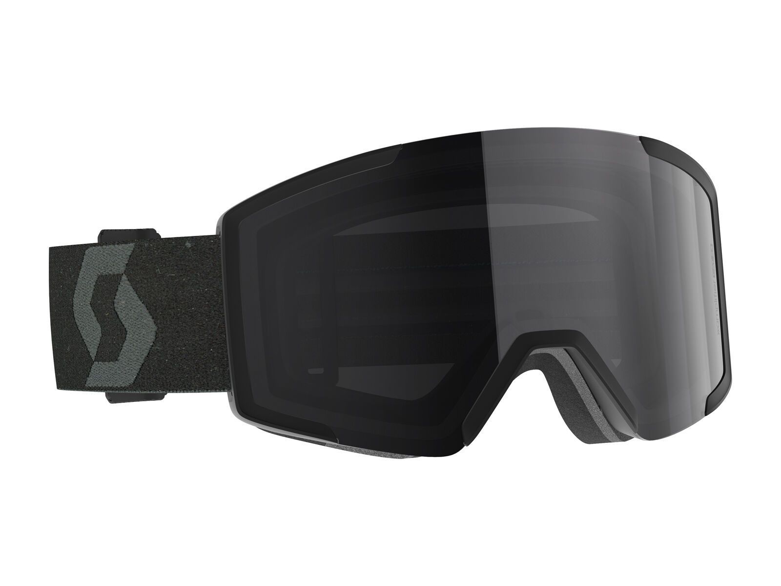 Scott Shield - Solar Black Chrome + WS, mineral black - Bild 1