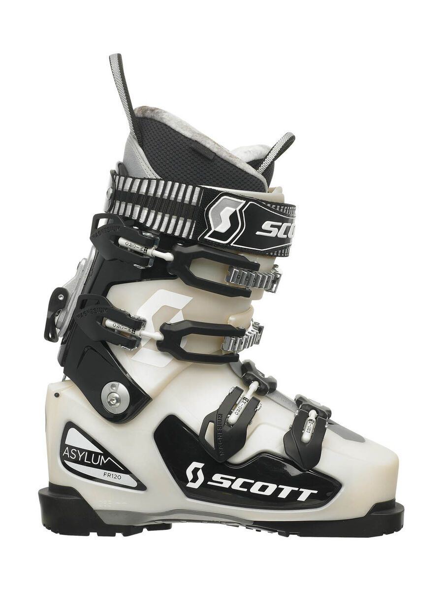 Scott Asylum FR 120 TN, Pearl White/Smoke Black - Bild 1