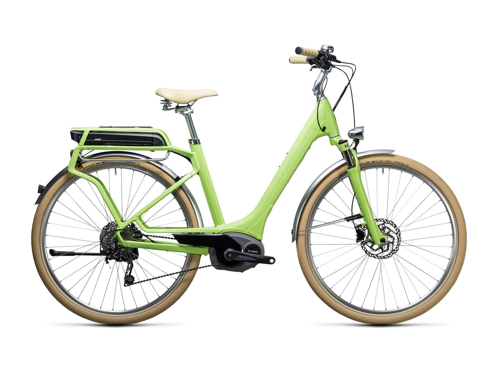 Cube Elly Ride Hybrid 500, green´n´white - Bild 1