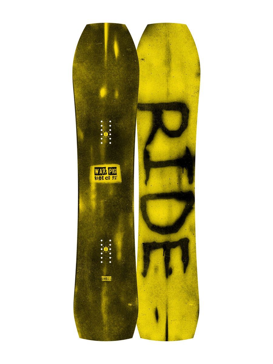 Set: Ride Warpig Small 2017 + Flow Fuse 2017, black - Snowboardset - Bild 2