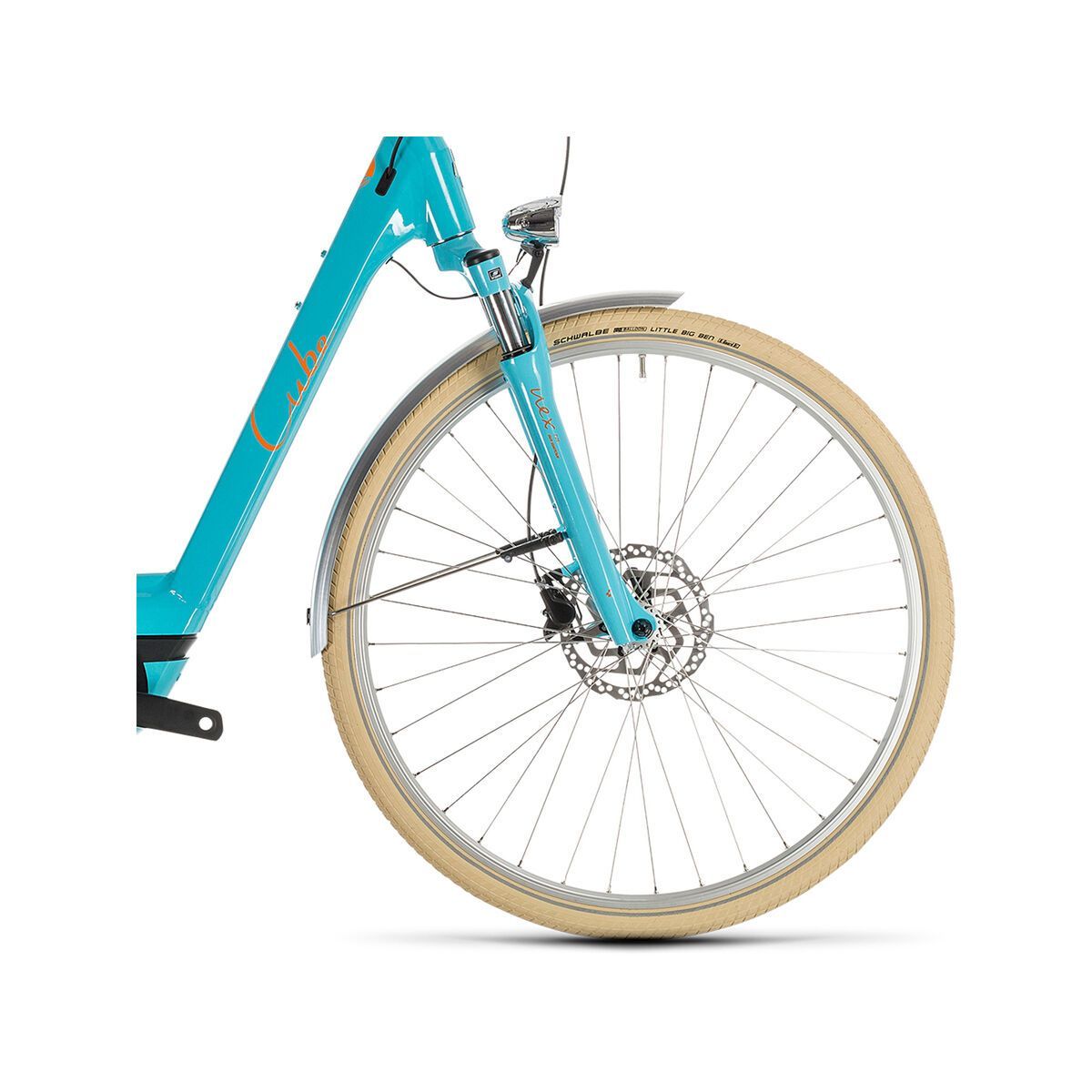 Cube Elly Ride Hybrid 500, aqua´n´orange - Bild 2