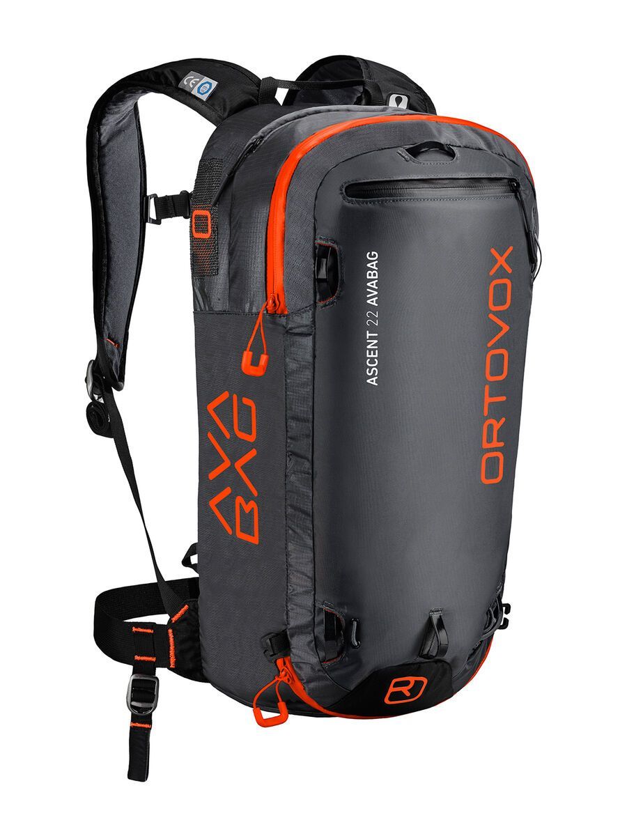 Ortovox Ascent 22 ohne Avabag-Unit, black anthracite - Bild 1