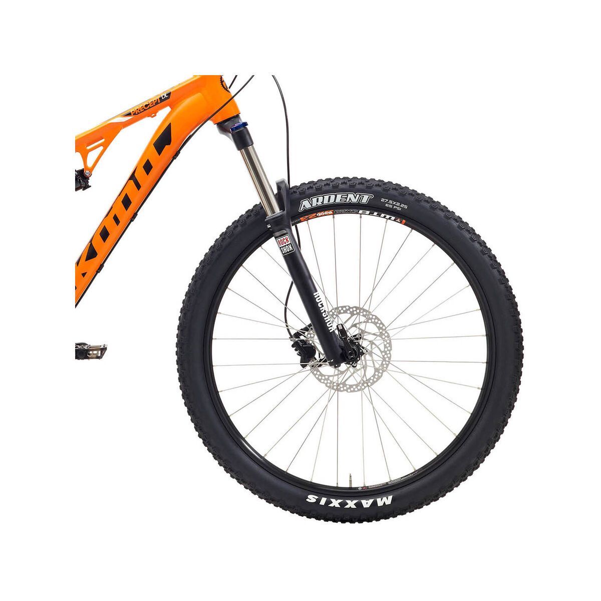 Kona Precept DL, Matt Orange & Black w/Black & White - Bild 2