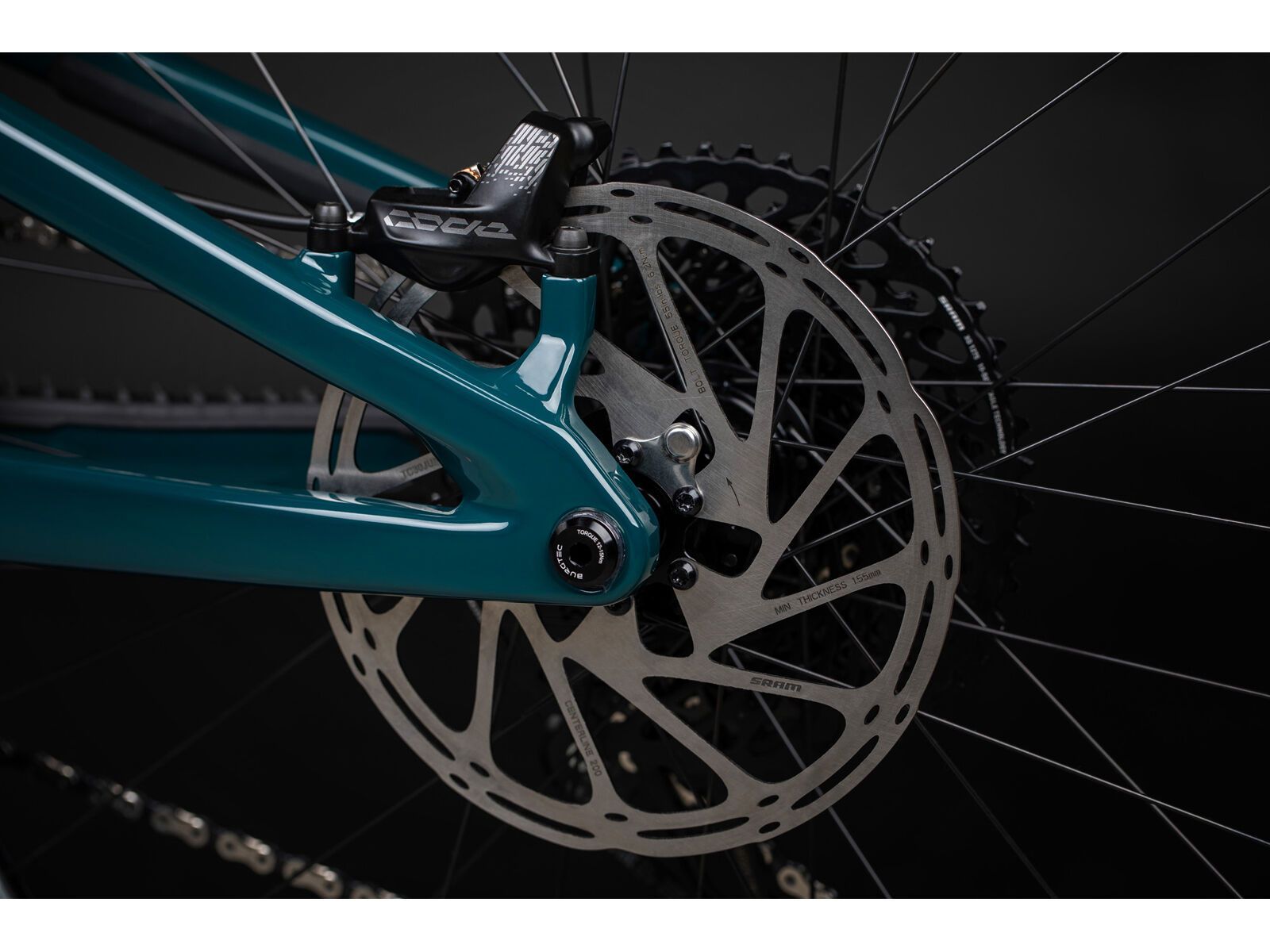 Santa Cruz Bullit CC / X01 AXS / Coil / RSV / MX, hunter green - Bild 7