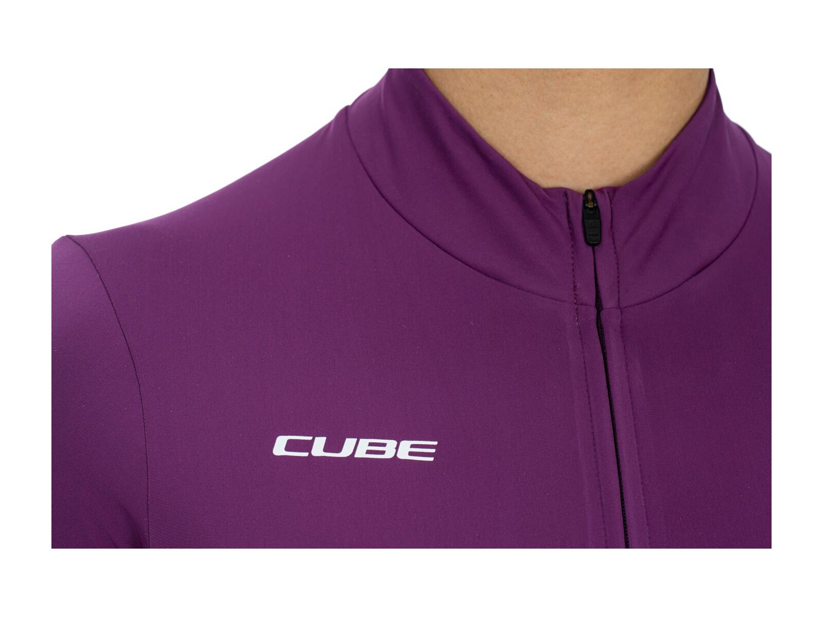Cube Blackline WS Trikot langarm, violet - Bild 6