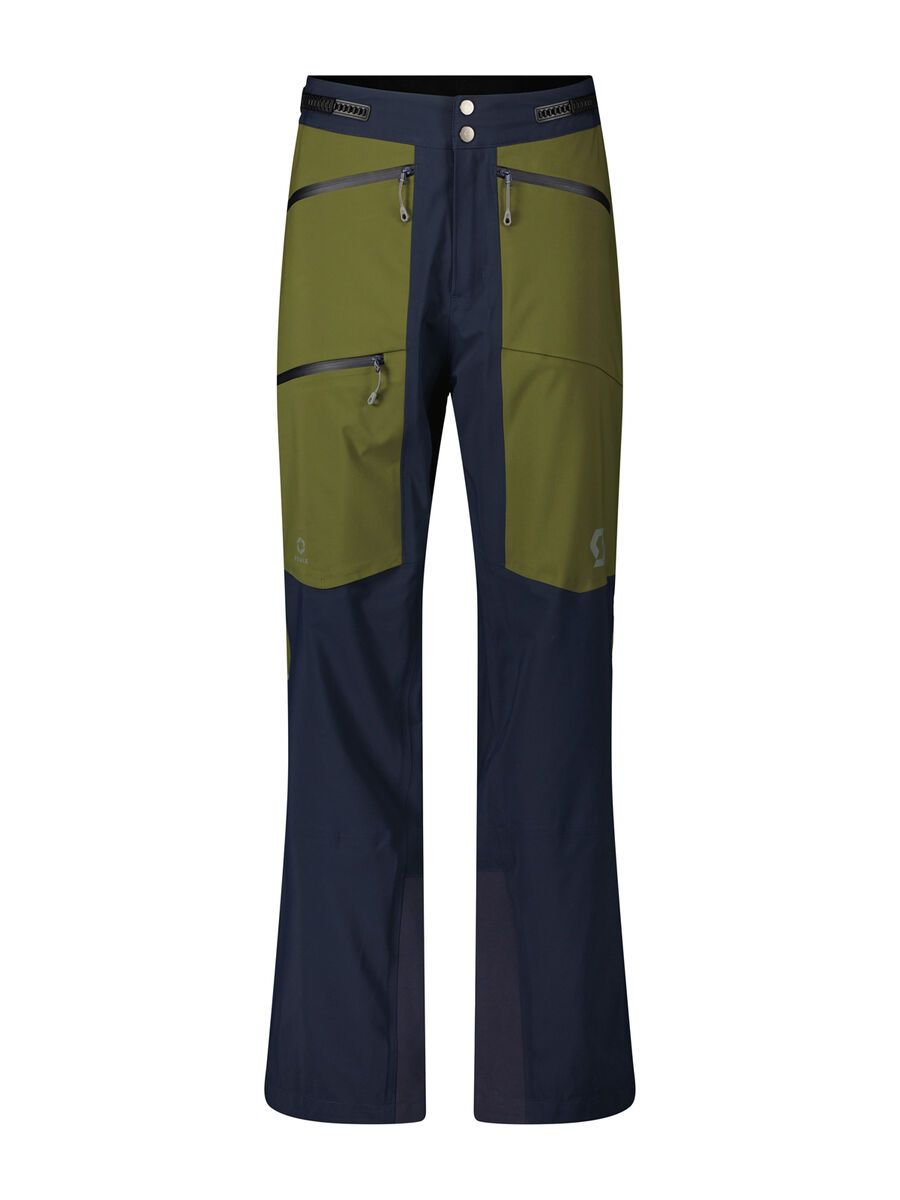 Scott DryoSpun 3 Layer Men's Pants - Remix, dark blue/fir green - Bild 1