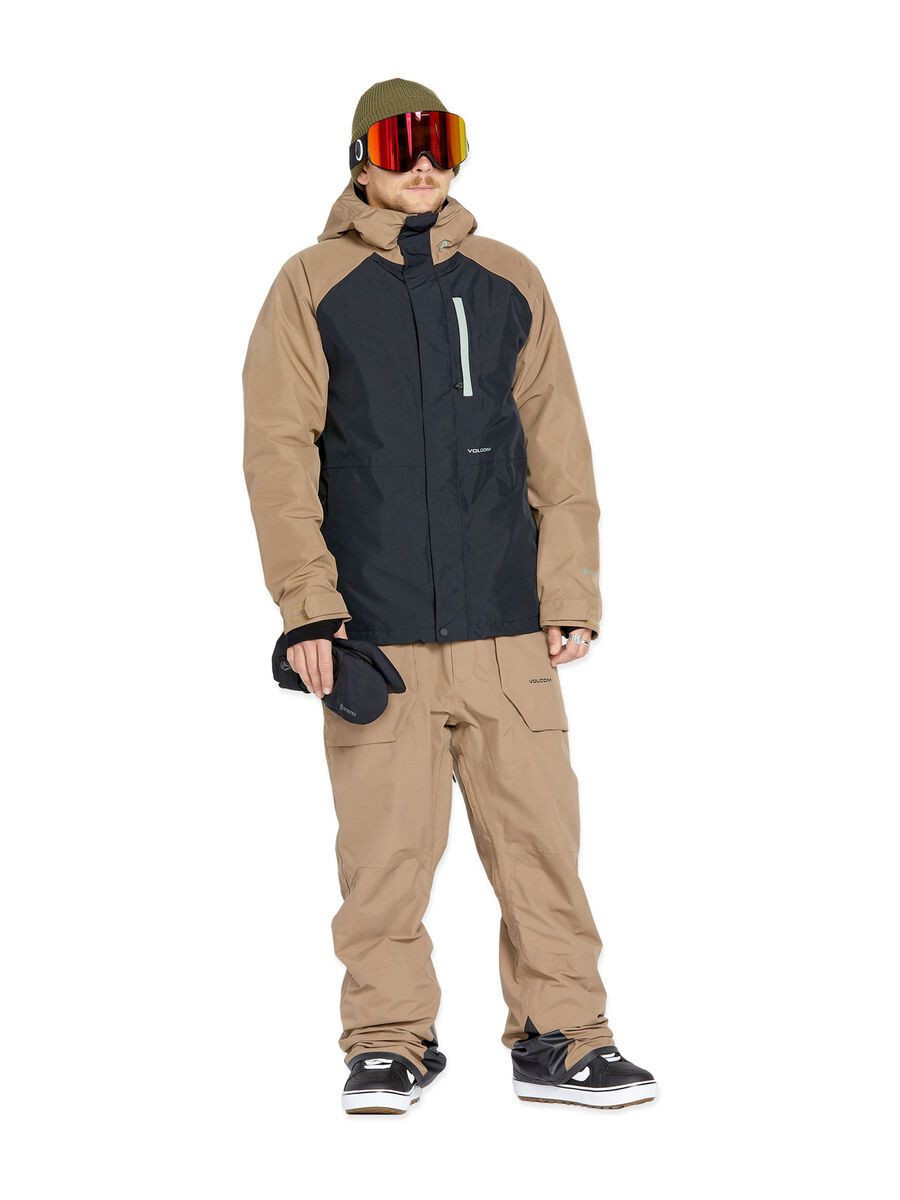 Volcom Rain Gore-Tex Bib Overall, chestnut brown - Bild 8