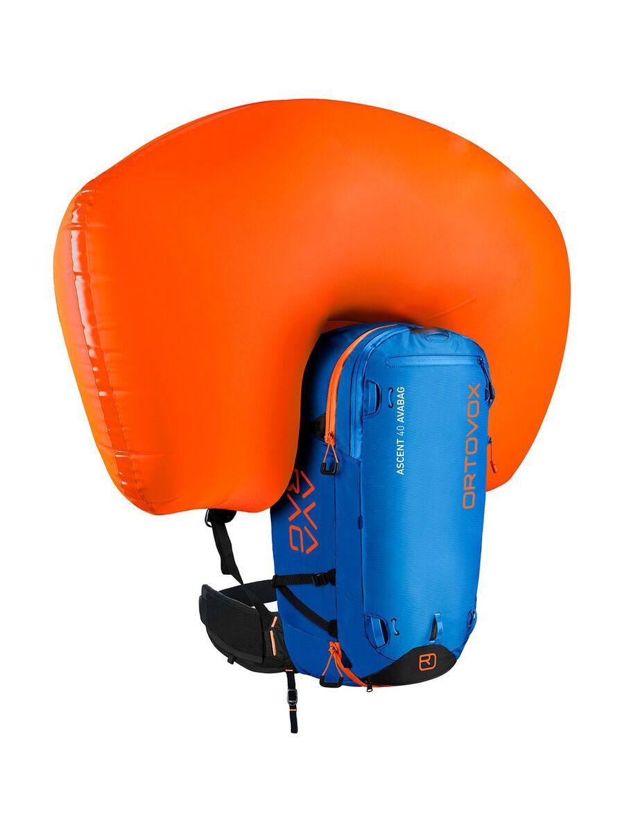 Ortovox Ascent 40 mit Avabag Kit, ohne Kartusche, safety blue - Bild 2