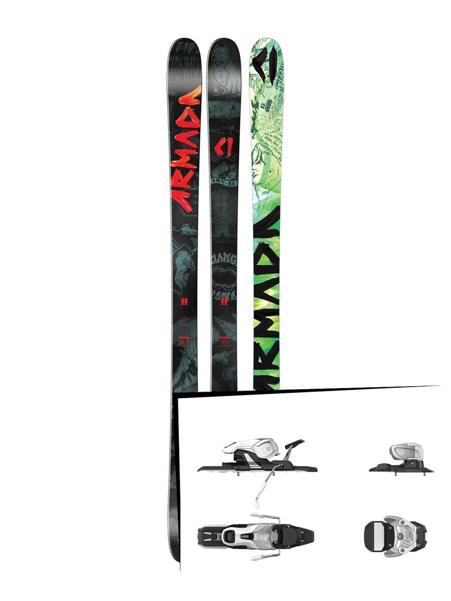 Set: Armada Arv 86 2017 + Salomon Warden 11 (1706219) - Bild 1