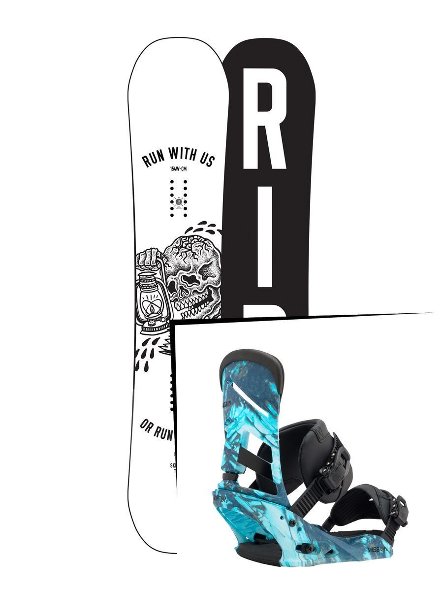 Set: Ride Burnout 2017 + Burton Mission (1712885S) - Bild 1