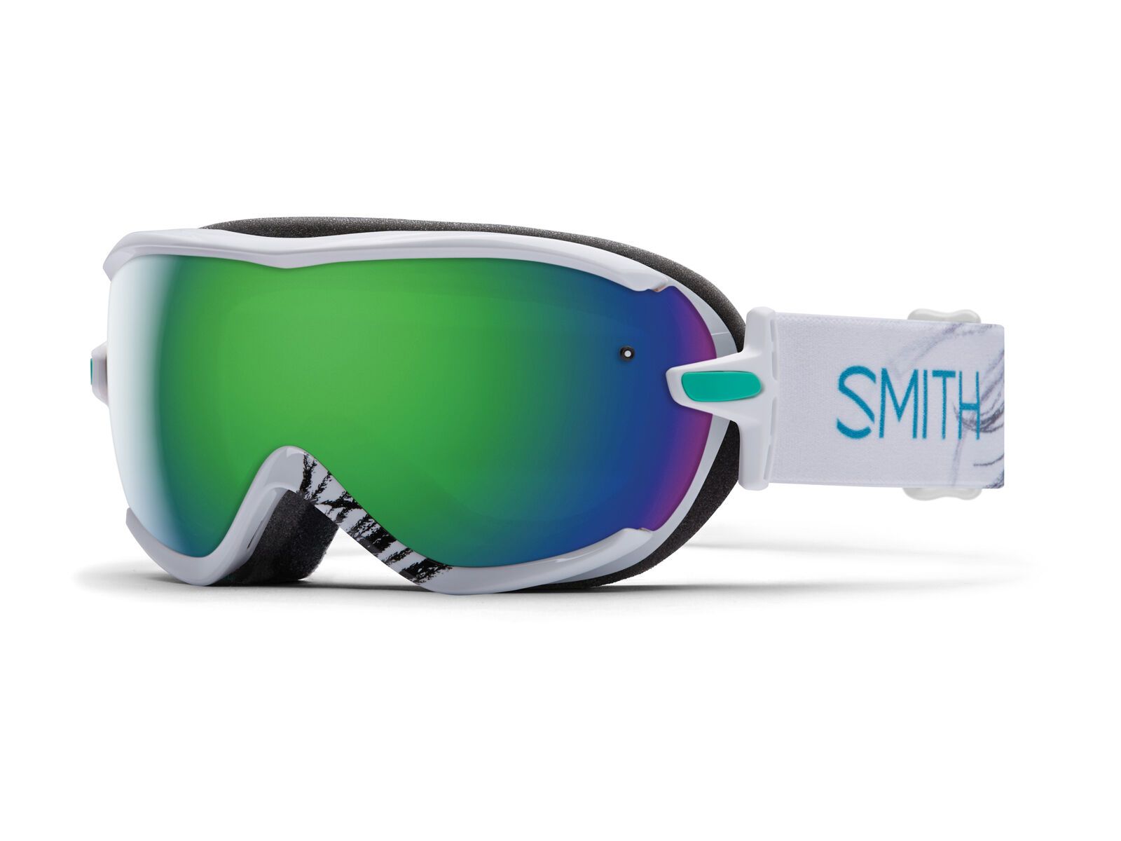 Smith Virtue, white feather/green sol-x mirror - Bild 1