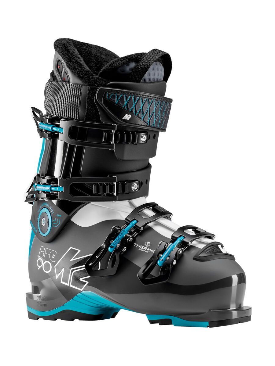 ***2. Wahl*** K2 SKI *** 2. Wahl *** B.F.C. 90 Heat Women's Größe: 25.5 // 40.5 grau weiß blau 2019 - Bild 1
