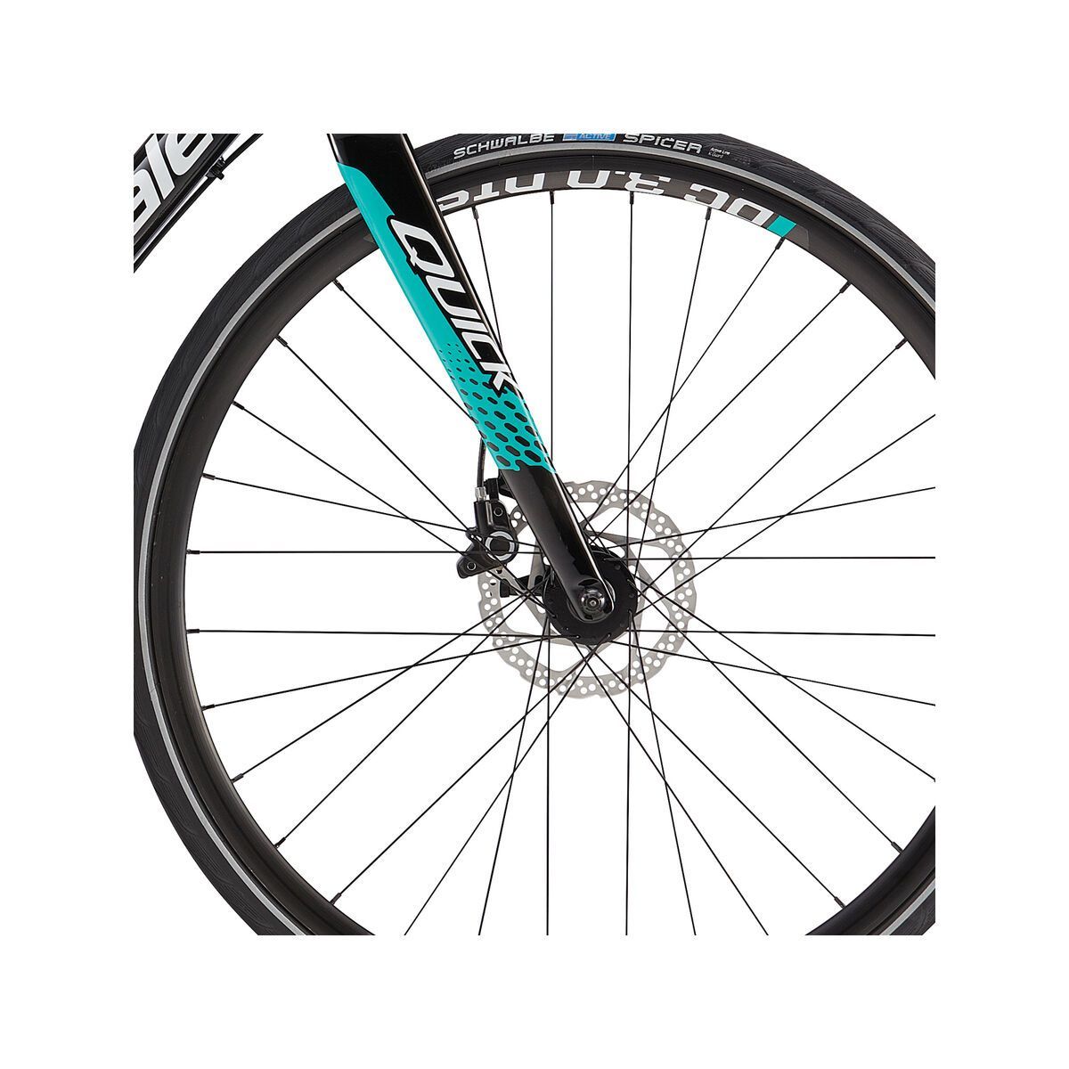 Cannondale Quick Speed Women's 2, jet black w/ jungle, magnesium white, gloss - Bild 2