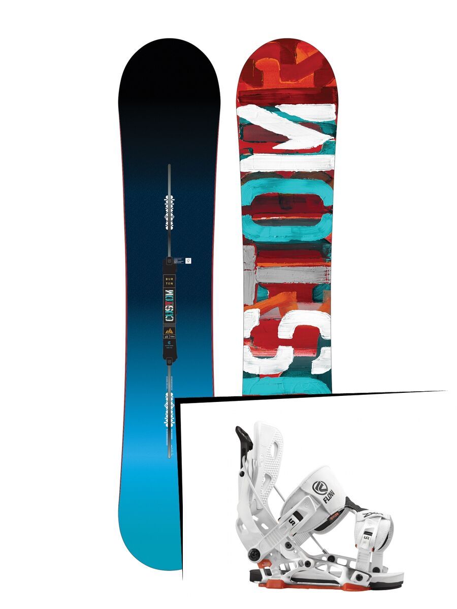 Set: Burton Custom 2017 + Flow NX2 (1513121S) - Bild 1