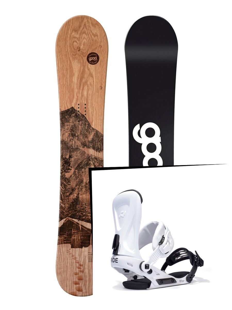 Set: goodboards Wooden 2017 + Ride Revolt (1770165S) - Bild 1