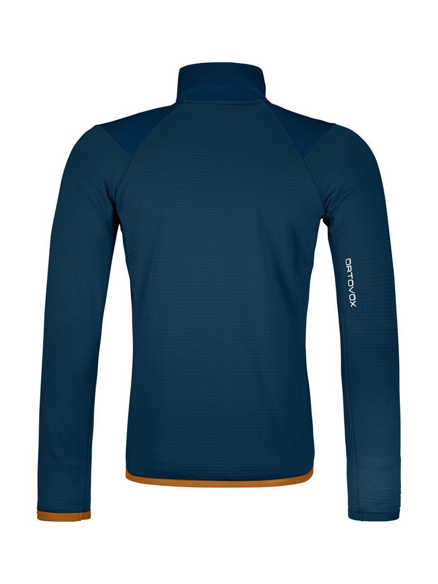 Ortovox Merino Fleece Grid Jacket M, deep ocean - Bild 2