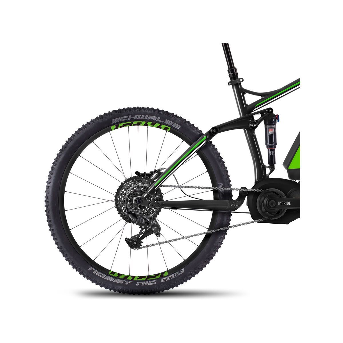 Ghost Teru FS X 6, black/green/white - Bild 4