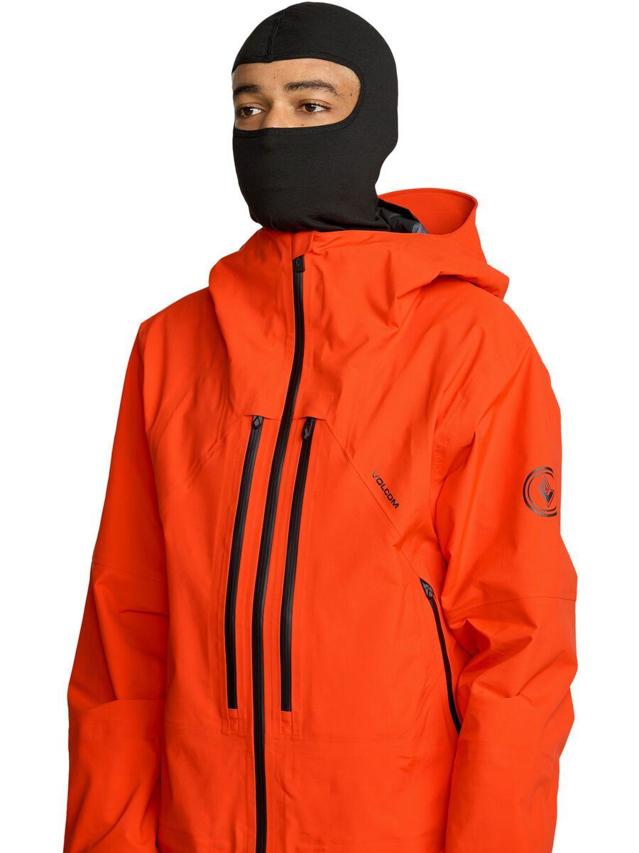 Volcom Anyox Guide Gore Pro Shell Jkt, orange shock - Bild 6