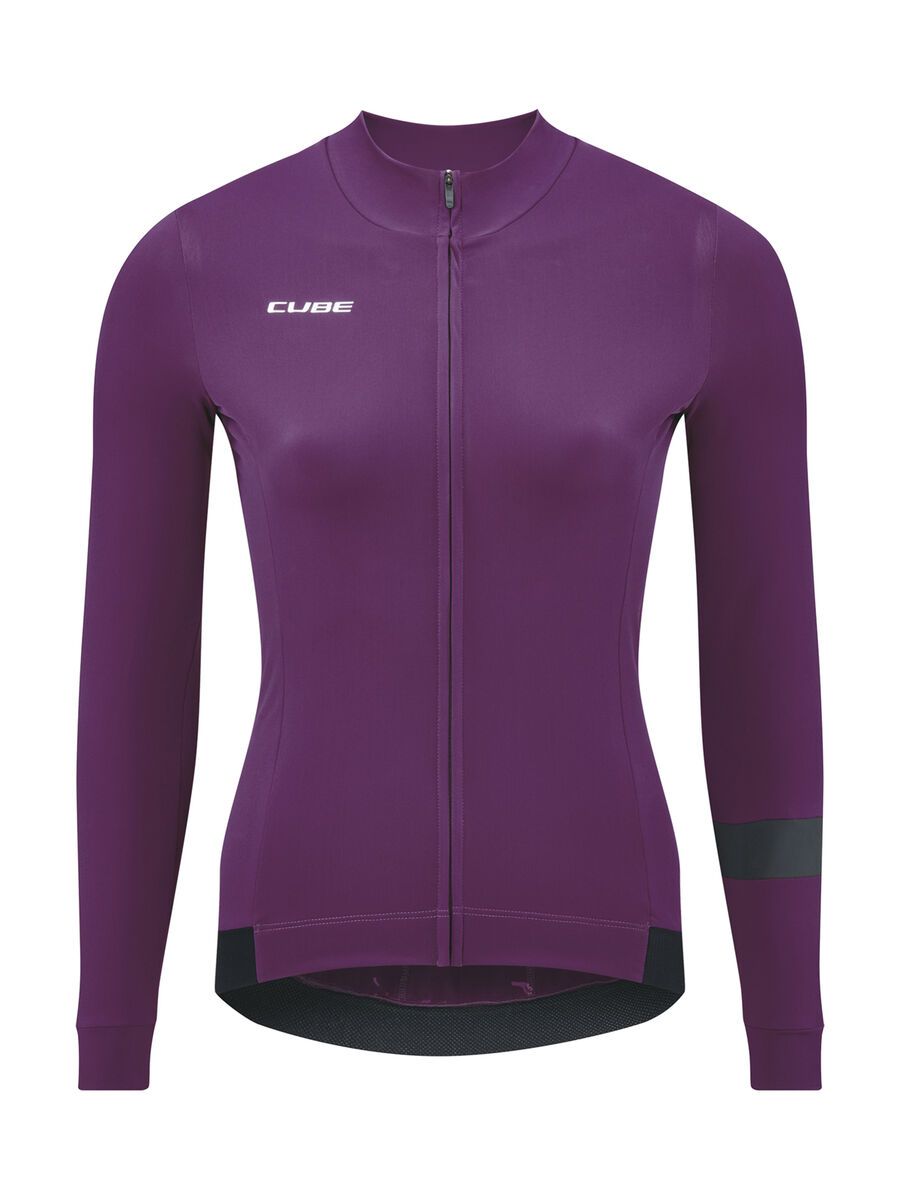 Cube Blackline WS Trikot langarm, violet - Bild 1