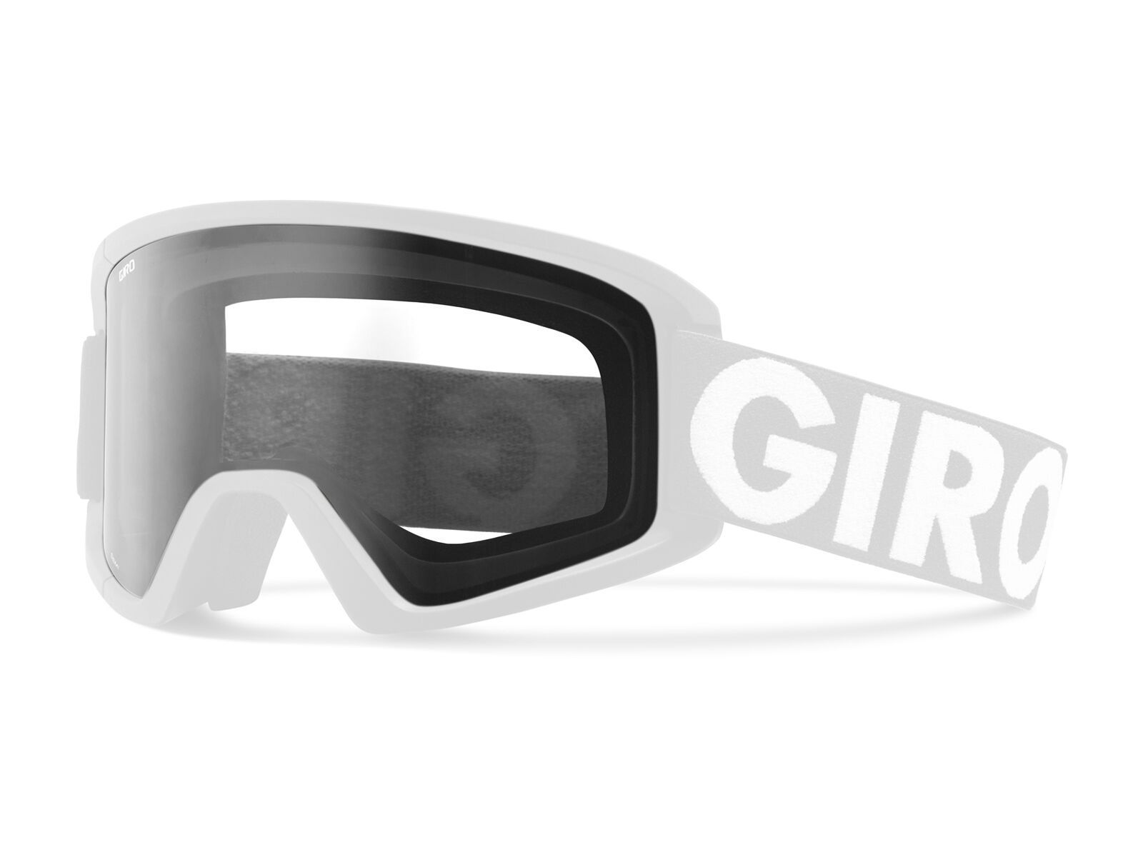 Giro Semi inkl. Wechselscheibe, black futura/persimmon blaze+clear - Bild 2