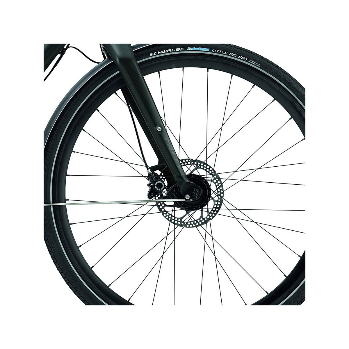 Cannondale Tesoro Mixte 2, black coffee w/ tonal accents, matte - Bild 2