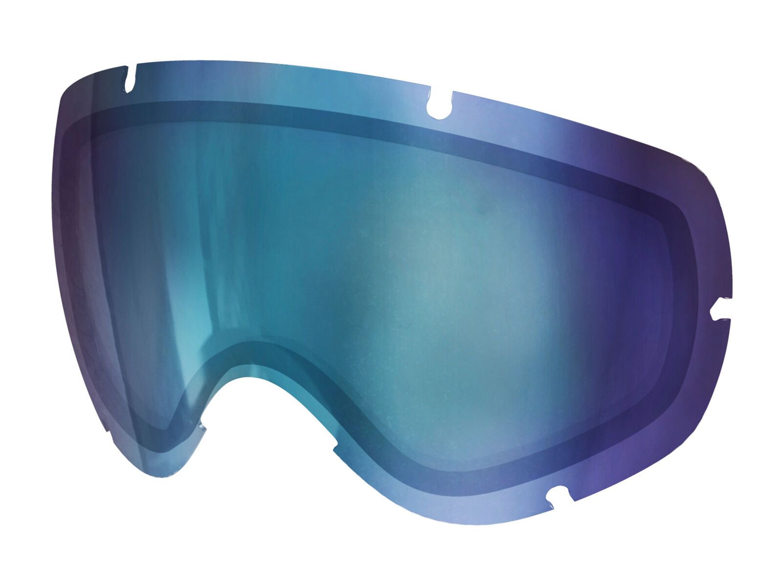 POC Lobes Wechselscheibe, bronze/blue mirror - Bild 1