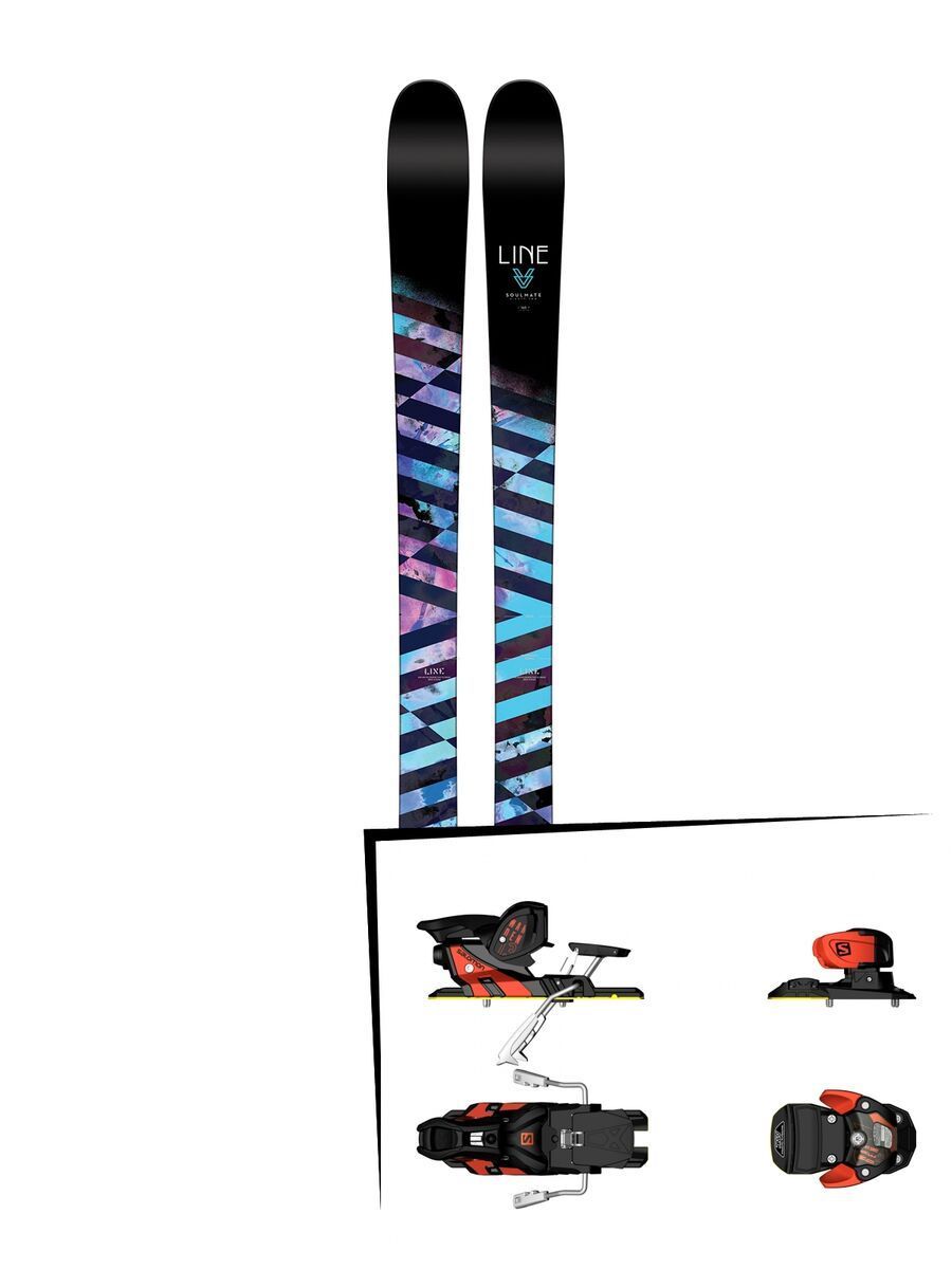 Line Set: Soulmate 92 2016 + Salomon Warden MNC 13 - Bild 1