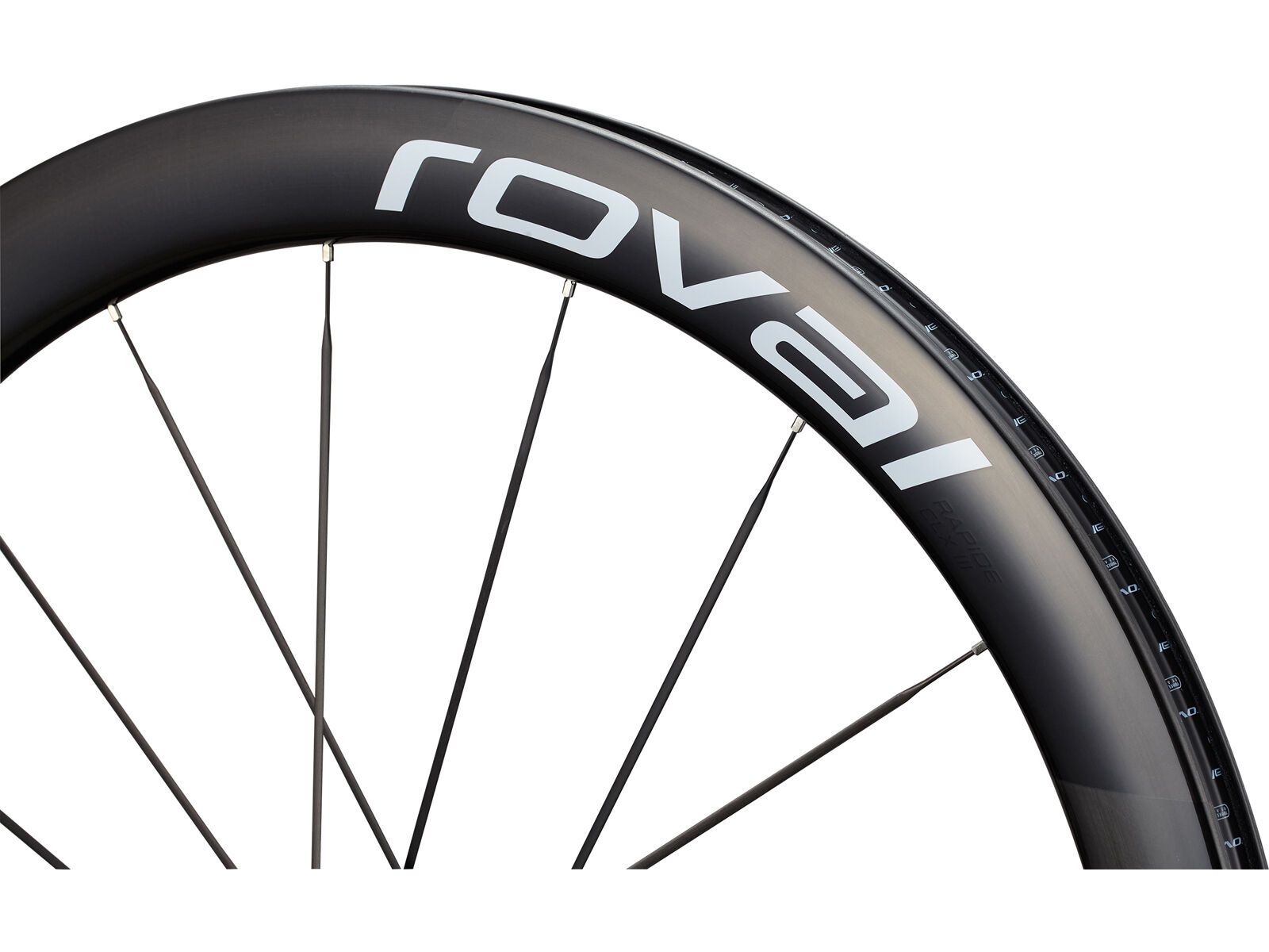 Specialized Roval Rapide CLX III - 700C / 12x100 mm, gloss carbon/gloss white - Bild 4