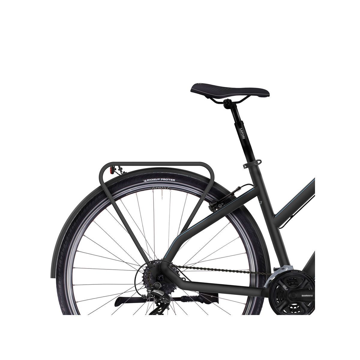 Ghost Square Trekking 1 Miss, black/lightblue - Bild 5