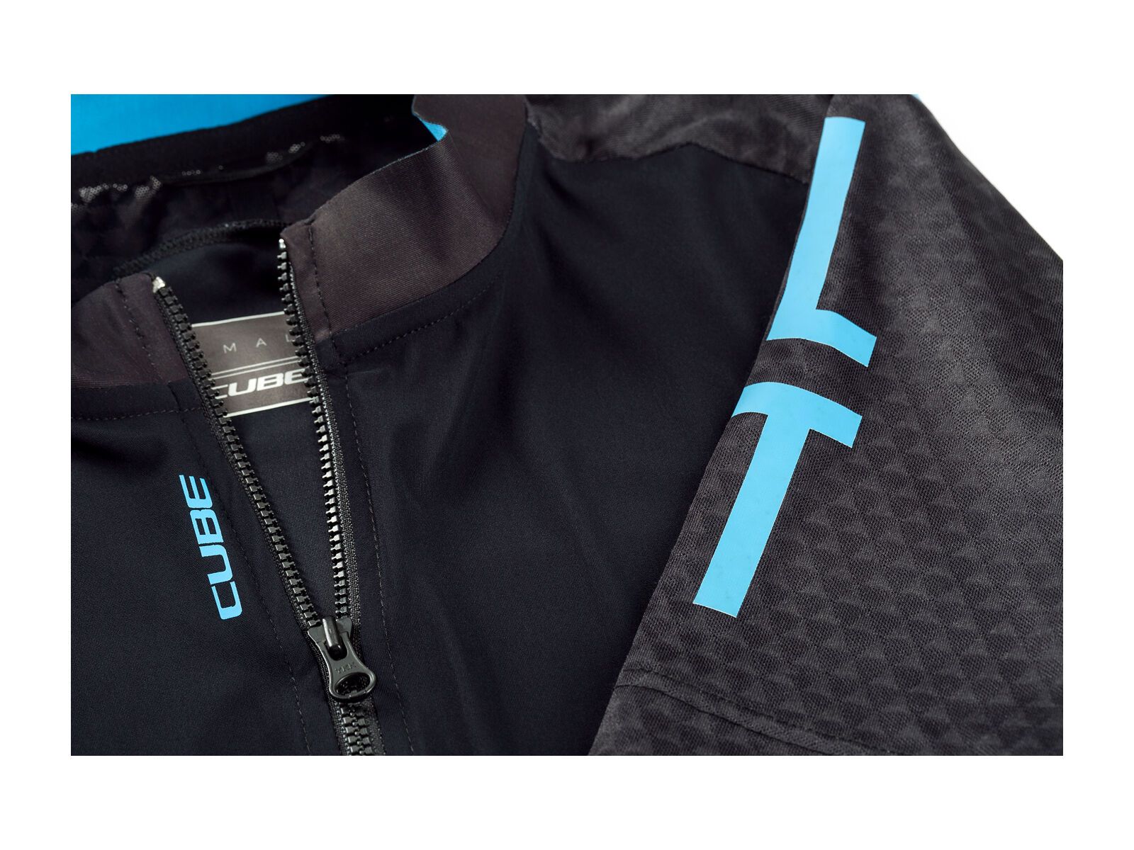 Cube SLT Trikot kurzarm, black´n´blue - Bild 6