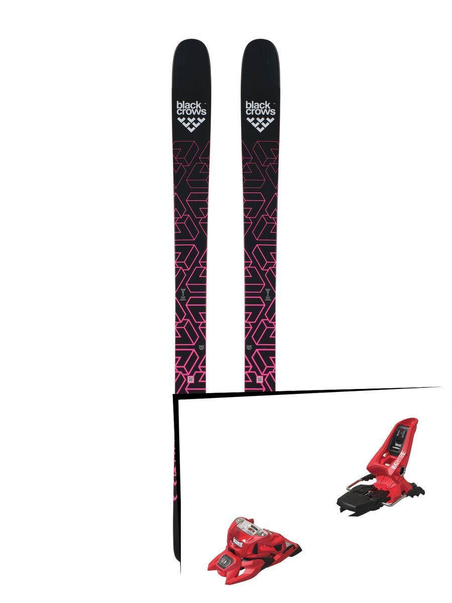 Set: Black Crows Corvus 2018 + Marker Squire 11 ID red - Bild 1