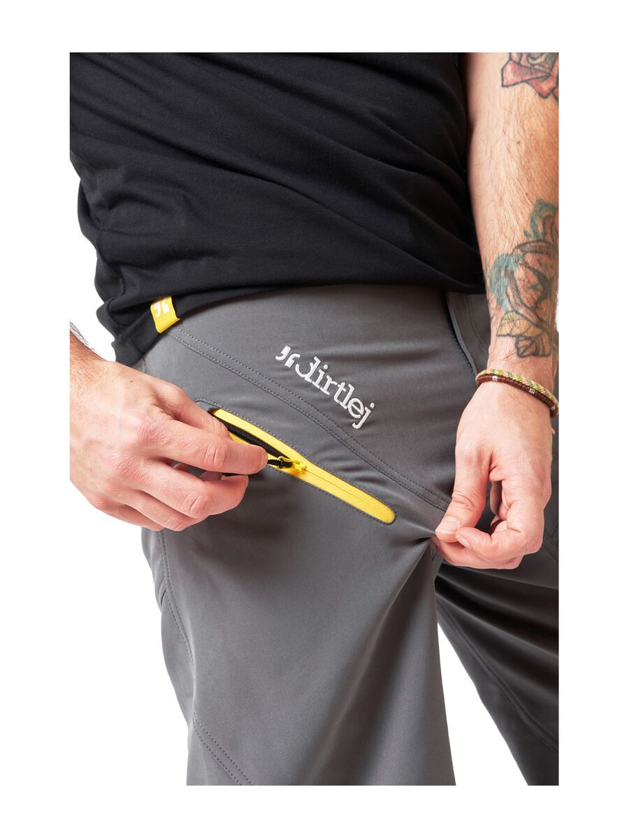 dirtlej Trailscout Summer Men Grey, grey/lime - Bild 3