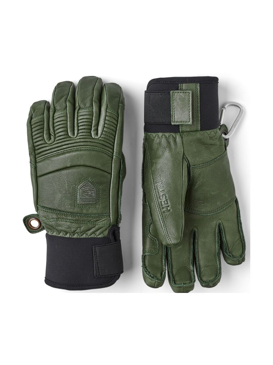 Hestra Leather Fall Line 5 Finger, forest - Bild 1