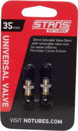 Stan's NoTubes Tubelessventil, Schrader 35 mm - Bild 1