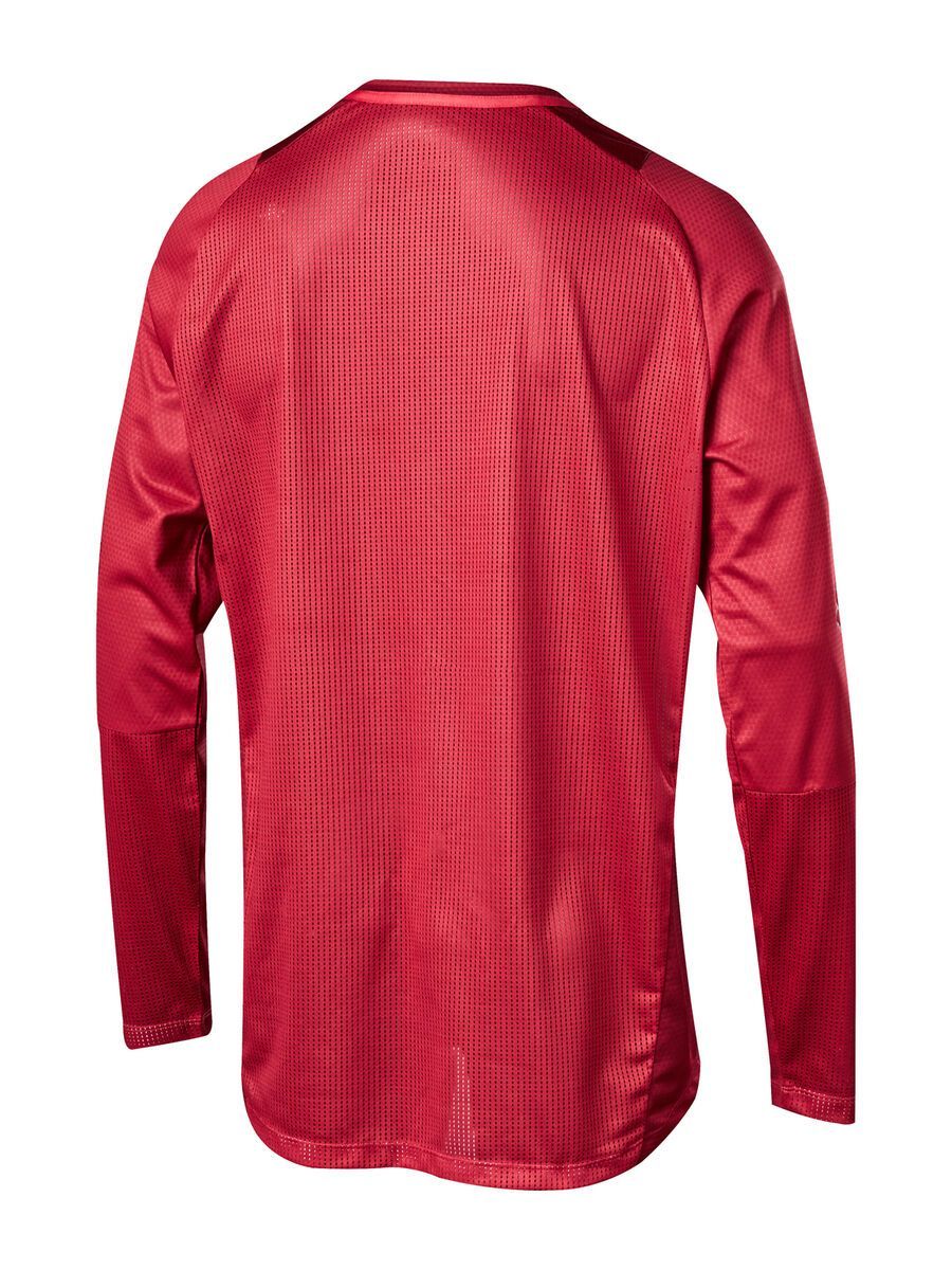 Fox Youth Defend LS Jersey, cardinal - Bild 2