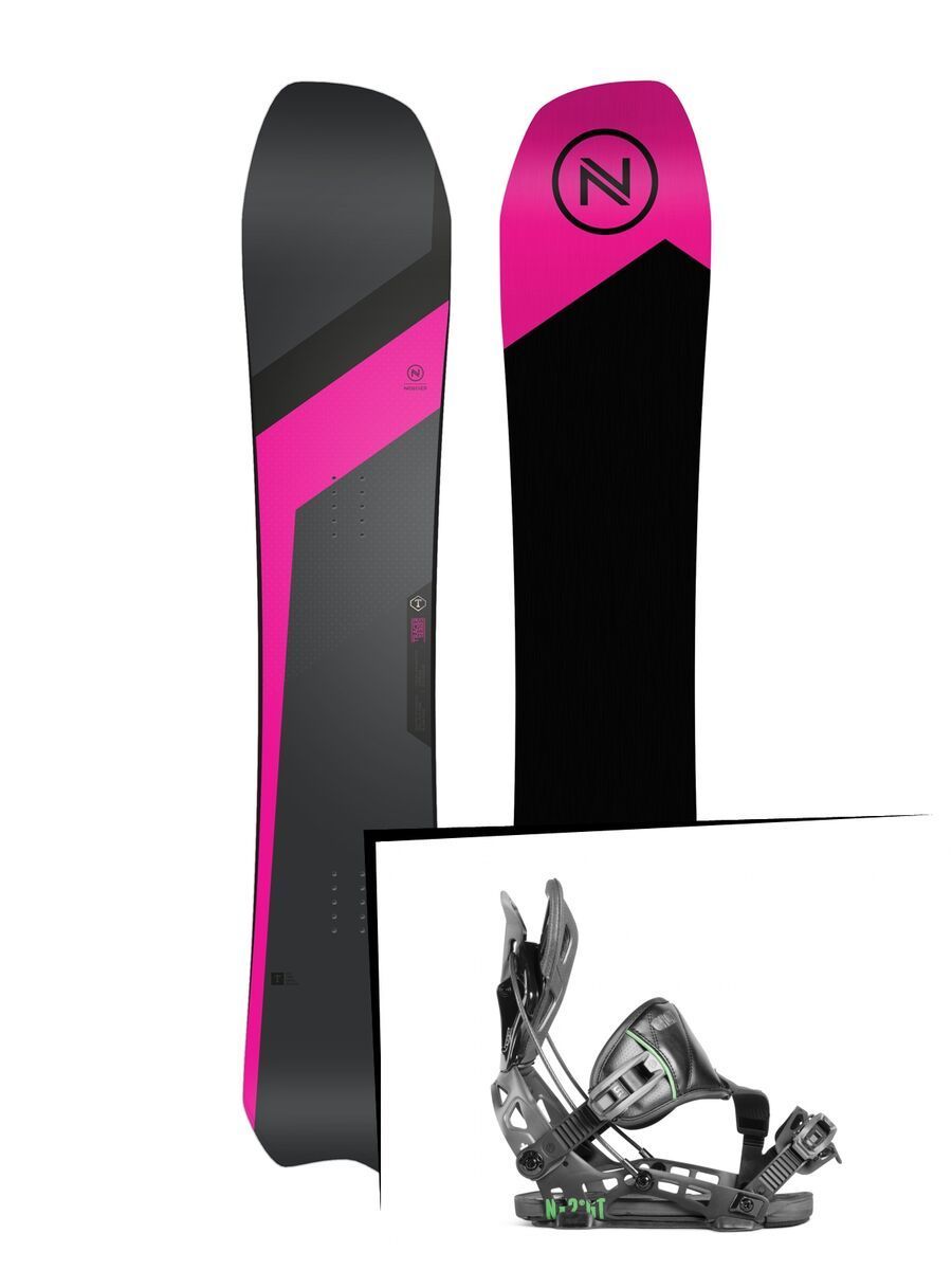 Set: Nidecker Tracer Goofy 2019 + Flow NX2-GT (2226503S) - Bild 1