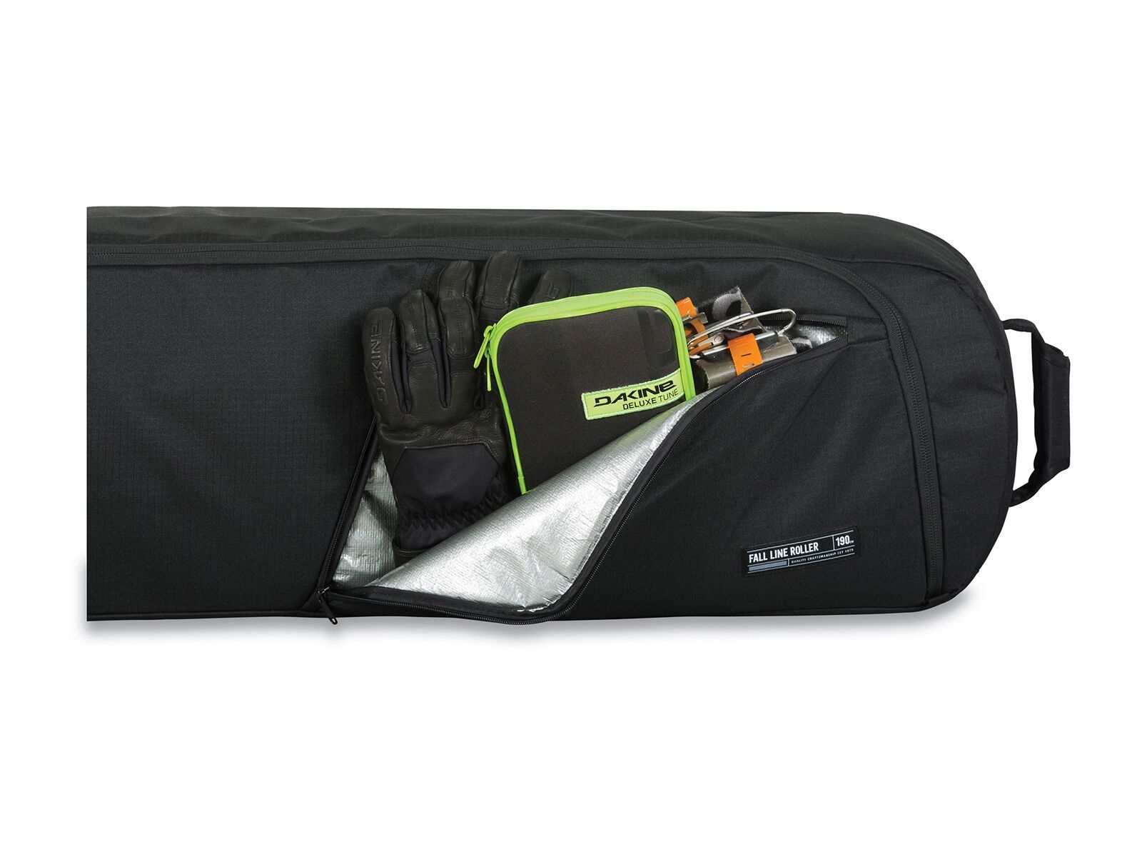 Dakine Fall Line Ski Roller Bag - 175 cm, black - Bild 5