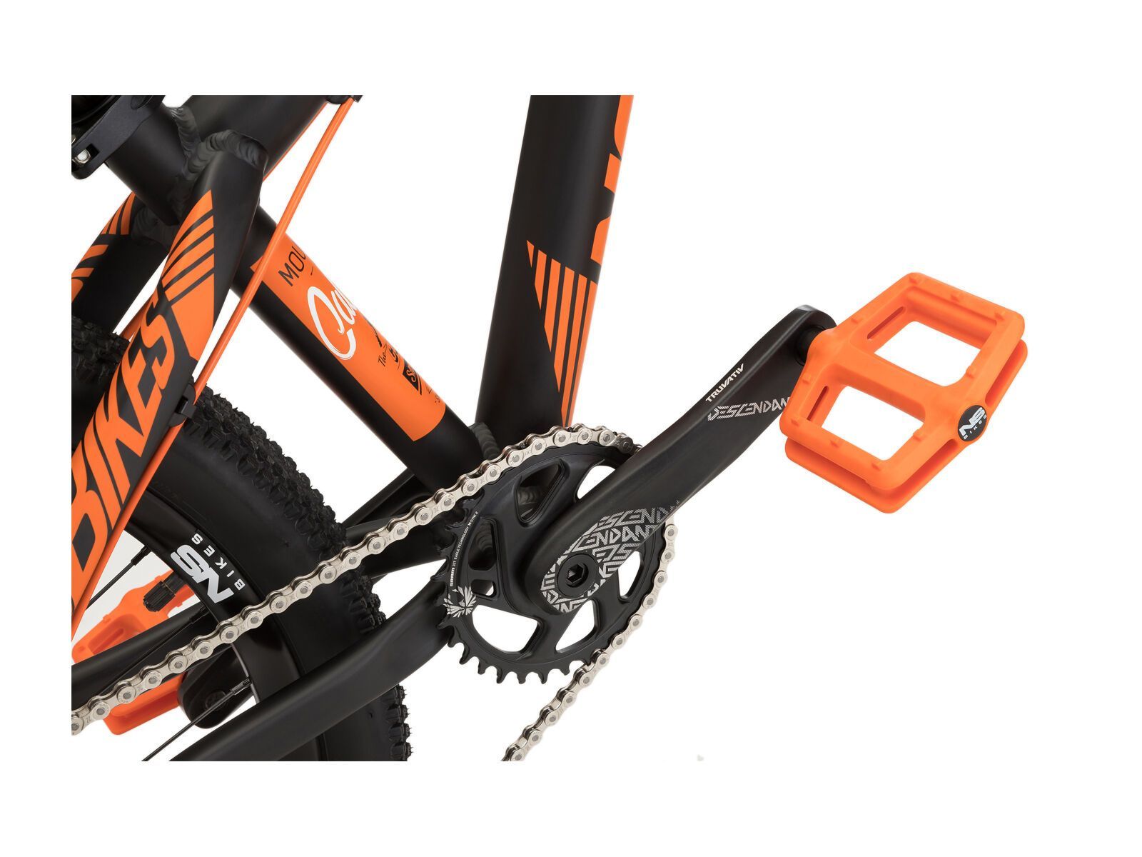 NS Bikes Clash JR 24, black/orange - Bild 6