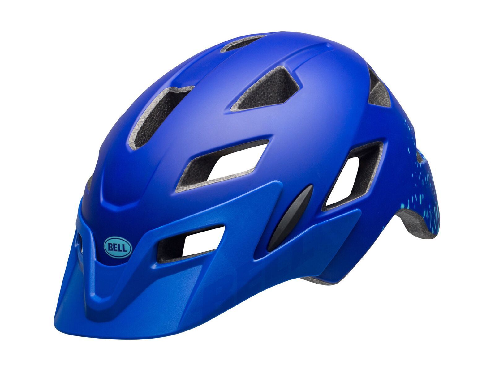 Bell Sidetrack Child, matte pacific/sky fragments - Bild 1