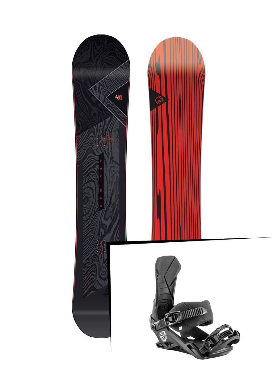 Set: Nitro Pantera Wide 2019 + Nitro Team Nitro x drink water - Bild 1