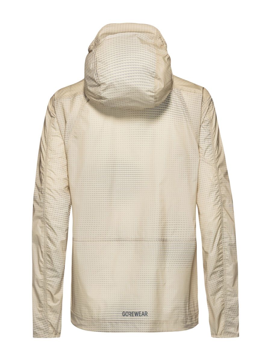GOREWEAR Fernflow Haze Windbreaker mit Kapuze Damen, arrow tech beige/lab gray - Bild 2