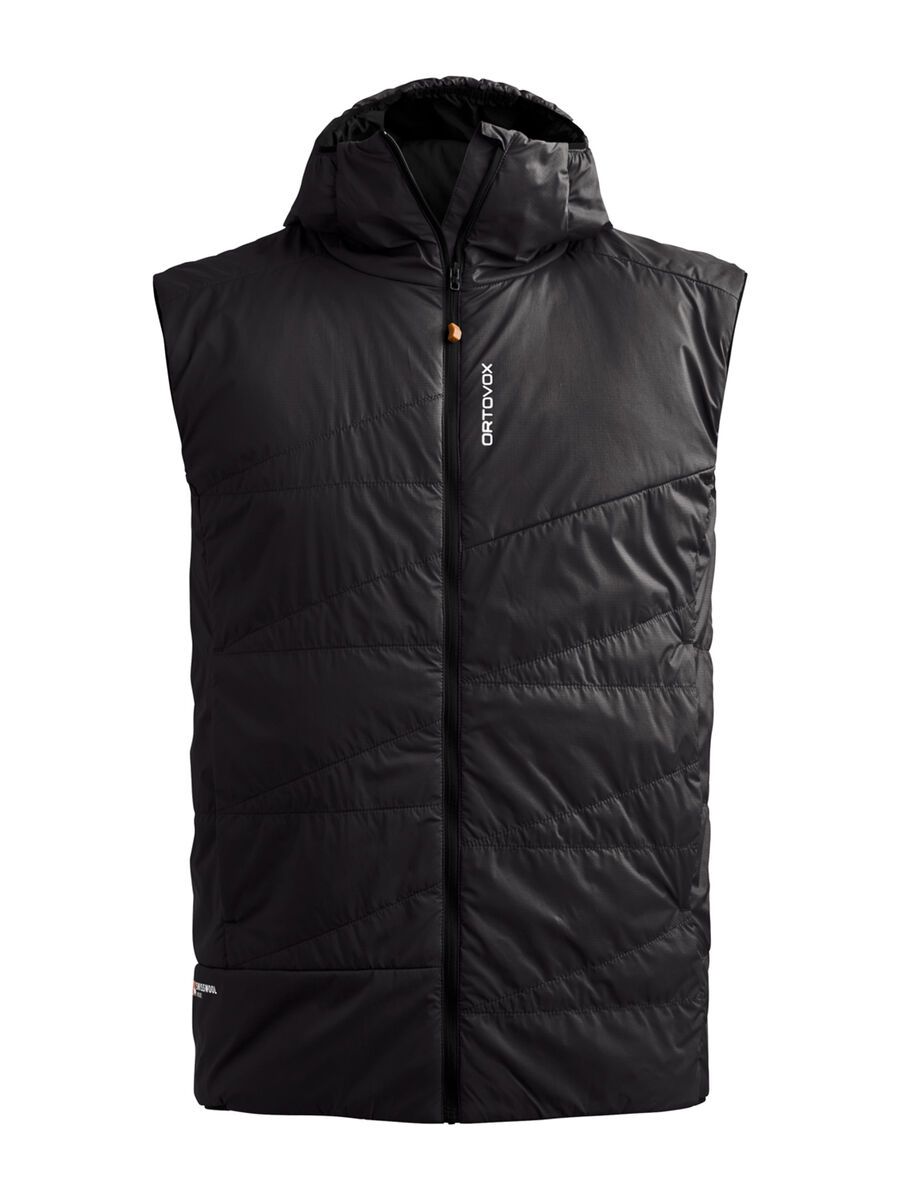 Ortovox Swisswool Piz Duan Vest M, black raven - Bild 1