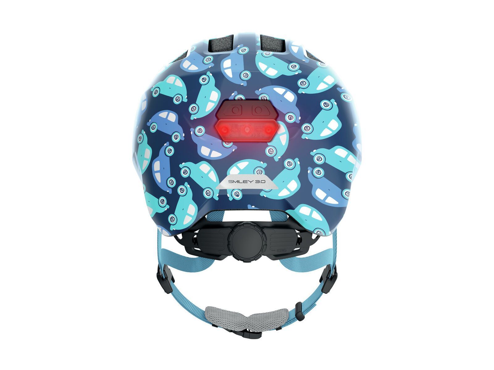 Abus Smiley 3.0 LED, blue car shiny - Bild 4