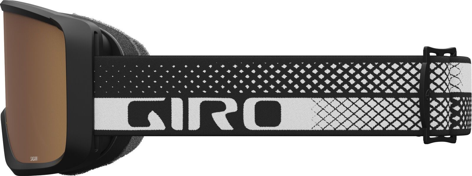 Giro Sagen, Amber Gold / black & white flow - Bild 2
