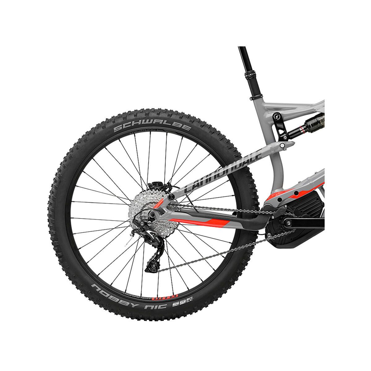 Cannondale Moterra 2, stealth grey w/ hazard orange and anthracite grey, gloss - GRY - Bild 4