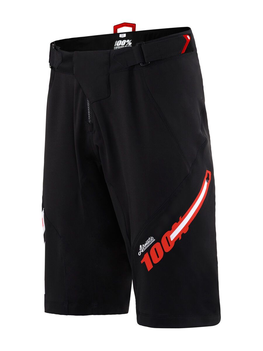 100% Airmatic Jeromino Short inkl. Liner, black - Bild 1