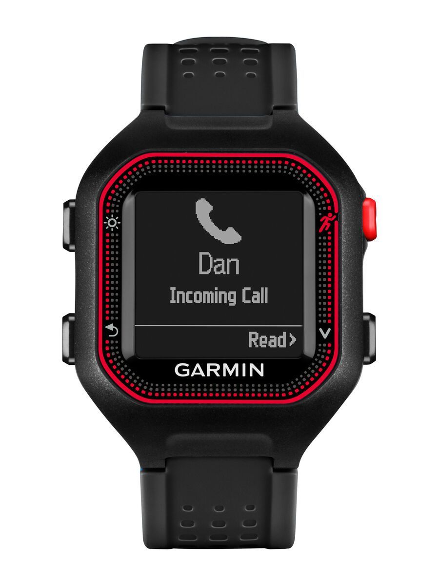 Garmin Forerunner 25 (mit Brustgurt), schwarz/rot - Bild 3